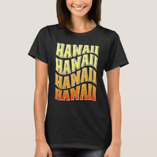 Camiseta Hawaii Aloha Havaiano Retro Família Ilha do Havaí