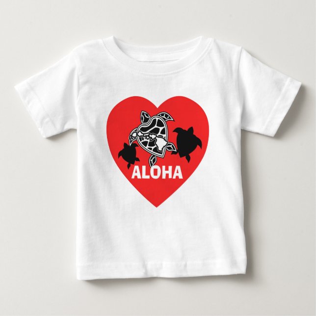 Camiseta Hawaii Aloha Turtle Shirt (Frente)