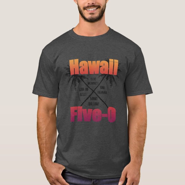 Camiseta Hawaii Cinco0 (Frente)