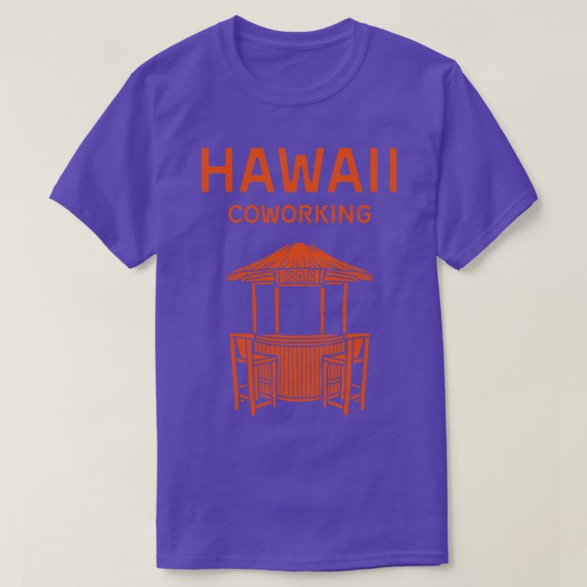 Camiseta Hawaii Coworking TShirt (Frente do Design)