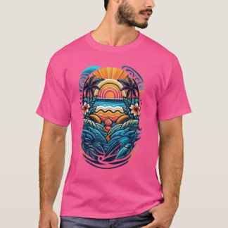 Camiseta HawAIi - designs AI do Havaí nº 1