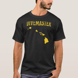 Camiseta Hawaii Divemaster Scuba Instrutor Dive Fla