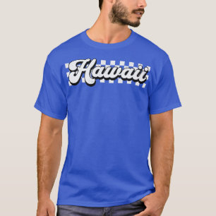 Camiseta Hawaii Hi Checkered Racing Flag Hawaii TShirt 1