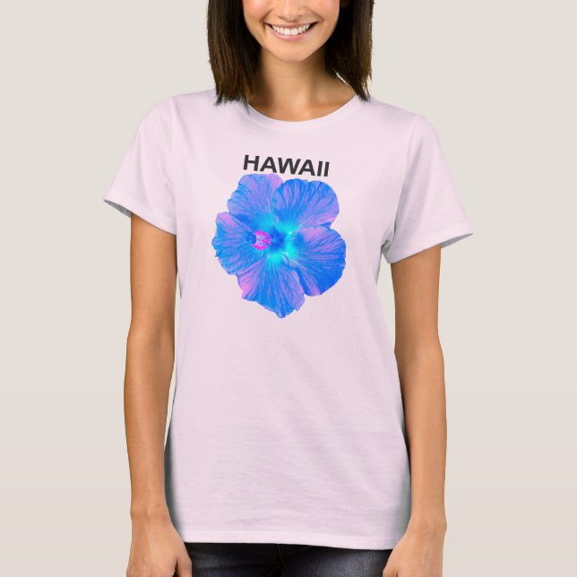 Camiseta Hawaii Hibiscus (Frente)