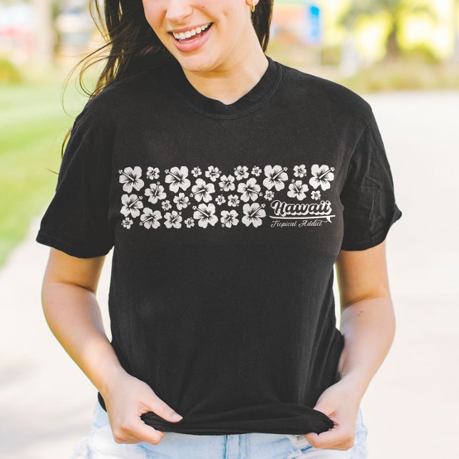 Camiseta Hawaii Hibiscus Tropical Summer Beach Vacation (Hawaii Hibiscus Tropical Summer Beach Vacation T-Shirt)