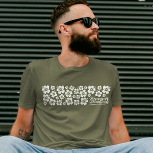 Camiseta Hawaii Hibiscus Tropical Summer Beach Vacation