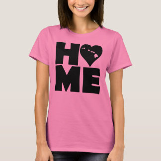 Camiseta Hawaii Home Heart State Tees