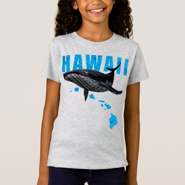 CAMISETA HAWAII, ILHAS HAWAII DO HAWAII TRIBAL POLINESIANO (Frente)