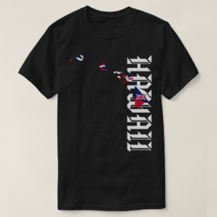 Camiseta HAWAII ILHAS HI Flag