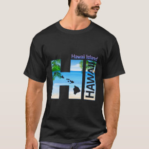 Camiseta Hawaii Island Hi Hawaii Aloha State Vacation