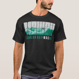 Camiseta Hawaii MAUI Honolua Bay Havaiana Surfing