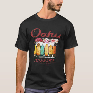 Camiseta Hawaii North Shore Oahu Haleiwa Surfing Vintage Pr