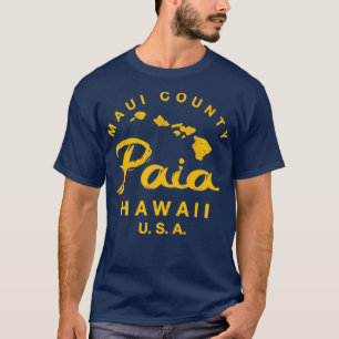Camiseta Hawaii Paia Maui Hawaiian Islands TShirt 7