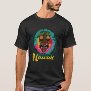 Camiseta Hawaii Polynésia Hawaii Tikis surfando mães Hawaii