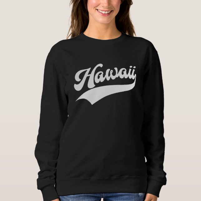 Camiseta Hawaii  Retro Throwback Design  Classic (Frente)