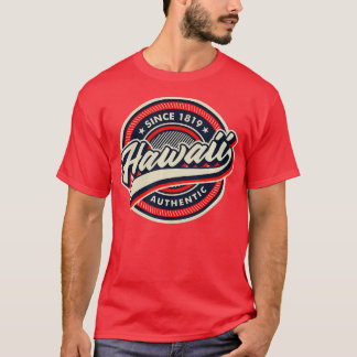 Camiseta Hawaii Retro Vintage Monta Nature Hiking