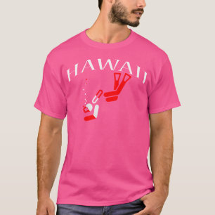 Camiseta Hawaii Scuba Diver Scuba Merging Dive