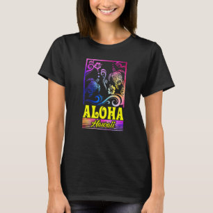 Camiseta Hawaii Sea Turtles Beach Havaiana