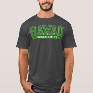 Camiseta Hawaii Snowboard