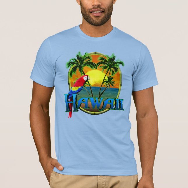 Camiseta Hawaii Sunset (Frente)