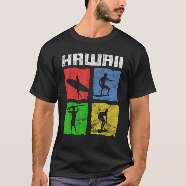 Camiseta Hawaii Surfing (Frente)