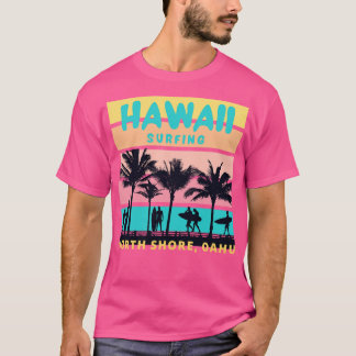 Camiseta Hawaii Surfing Oahu TShirt