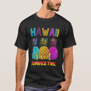 Camiseta Hawaii Sweet Summer Time Aple Luau Py