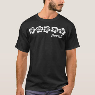 Camiseta Hawaii T with Hawaiian Hibiscus Flowers