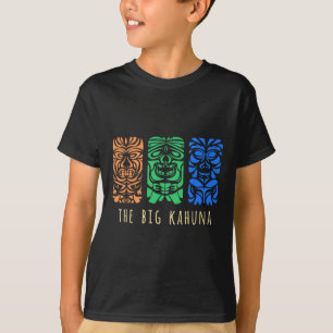 Camiseta Hawaii Tiki Navegando Polinésia Grande Kahuna Retr