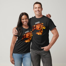 Camiseta Hawaii Tribal Honu Lava