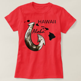 Camiseta Hawaii Tribal Hook ALOHA HAWAII