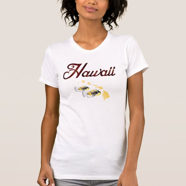 Camiseta Hawaii Trigger Fish - Peixe do Estado do Havaí (Frente)