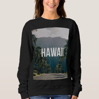 Camiseta Hawaii Tropical Palm Trees Aesthetic