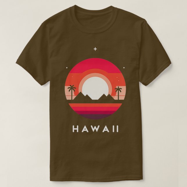 Camiseta Hawaii Tropical Paradise Art TShirt 2 (Frente do Design)