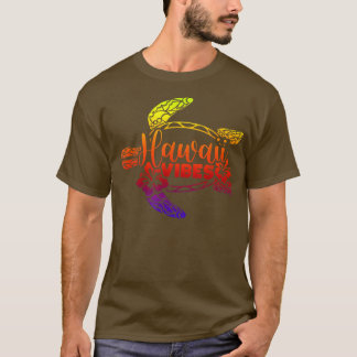 Camiseta Hawaii Vibes Sea Turtle Island Ocean Aloha