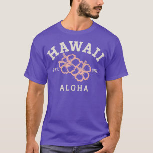 Camiseta Hawaii Vintage Beach Aloha TShirt