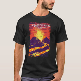 Camiseta Hawaii Volcanoos National Park Vintage