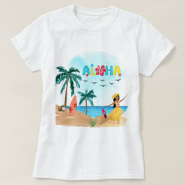 Camiseta Hawaiian Aloha Vibes Tote Bag
