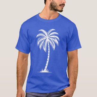 Camiseta Hawaiian Beach Summer Vaces Women Palm Tree