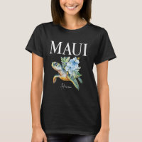 Hawaiian Hibiscus Flowers Sea Turtles Maui Hawaii