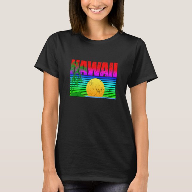Camiseta Hawaiian Islands Aloha State (Frente)