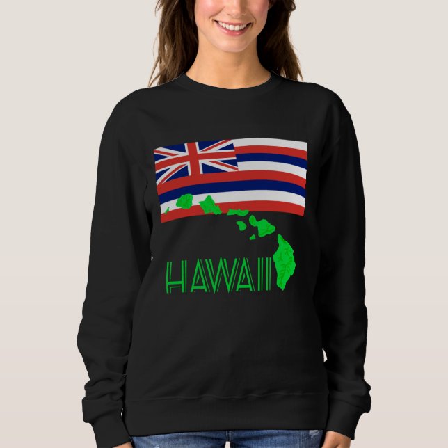 Camiseta Hawaiian Islands State Flag (Frente)