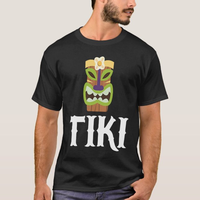 Camiseta Hawaiian Tiki Pineapple Hawaii (Frente)