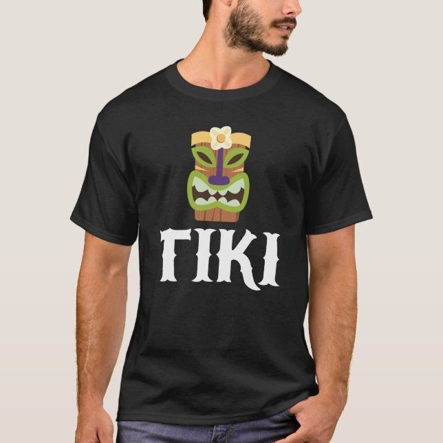 Camiseta Hawaiian Tiki Pineapple Hawaii (Frente)