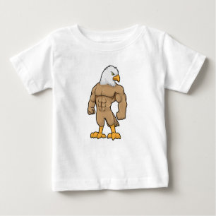 Camiseta Hawk como Bodybuilder com pacote Seis