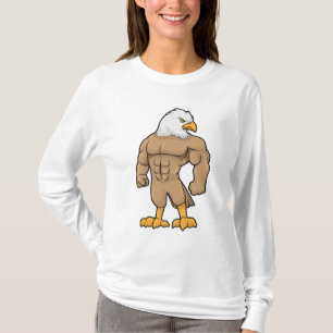 Camiseta Hawk como Bodybuilder com pacote Seis