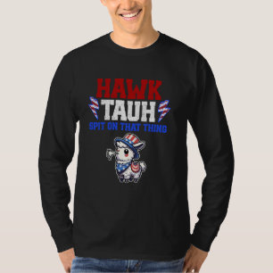 Camiseta Hawk Tauh 24 cuspiu Naquele Meme Thang Llama Piada
