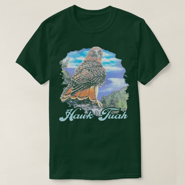 Camiseta Hawk Tuah 70's Truck Stop Tee (Frente do Design)
