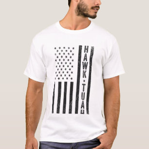 Camiseta Hawk Tuah Cuspiu Naquele Thang Engraçado 4 De Julh