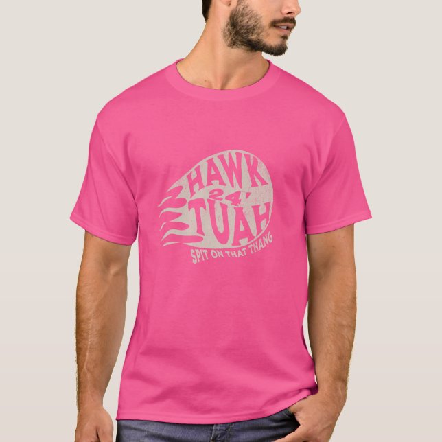 Camiseta Hawk Tuah, Engraçado 2024 Meme Ball Graphic (Frente)